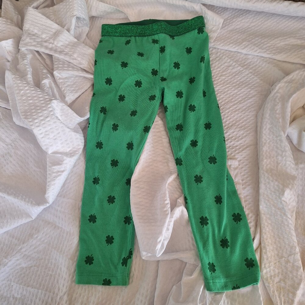 shamrock leggings 4T